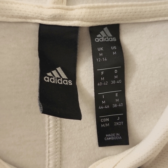 Adidas Zip Up Hoodie size M - Picture 2 of 8